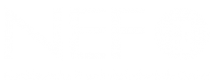 NEF Logo Weiss Norddeutsche Eisenbahnfachschule